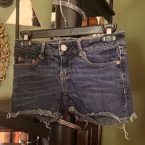 Cut off Aeropostale Jean shorts